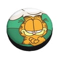 thumbnail image 3 of Cute Cartoon Garfield Spare Tire Cover Wheel Protectors For Trailer Rv Suv Truck Camper Travel Fits For Tire Diameter 14 Inch, 3 of 6
