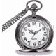 thumbnail image 1 of Men's Pocket Watch with Chain, Classic Vintage Quartz Pendant Fob Pocket Watches, 1 of 3