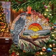 thumbnail image 2 of Hawk2 Christmas Ornament, Ceramic/Acrylic Ornament, Mom’s Day Keepsake, Romantic Valentine Decor, Festival Season Ornament, Collectible 2025, 2 of 5