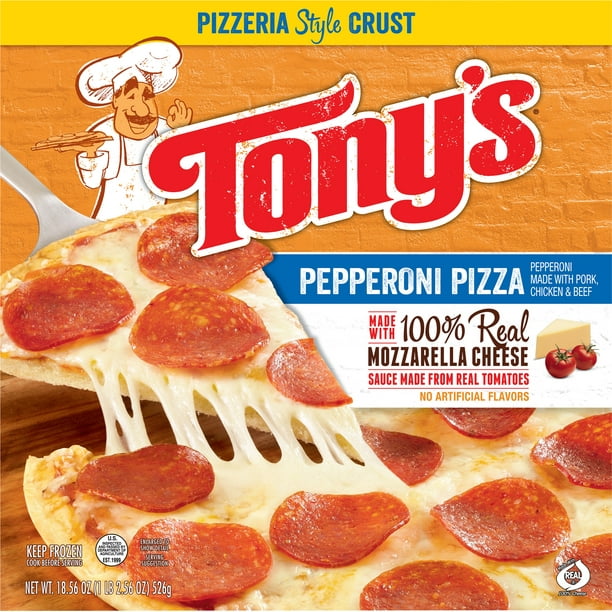 Tony S Pizzeria Style Pizza Large Pepperoni 18 56 Oz Walmart Com