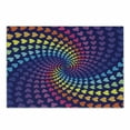 thumbnail image 1 of Colorful Cutting Board, Whirlpool of Little Hearts in Rainbow Colors Retro Style Psychedelic Love Romance, Decorative Tempered Glass Cutting and Serving Board, in 3 Sizes, by Ambesonne, 1 of 2
