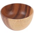 thumbnail image 1 of Miangastore Bol Rond Brun Clair Lot de 1 4.3X4.3X2.4In, 1 of 8