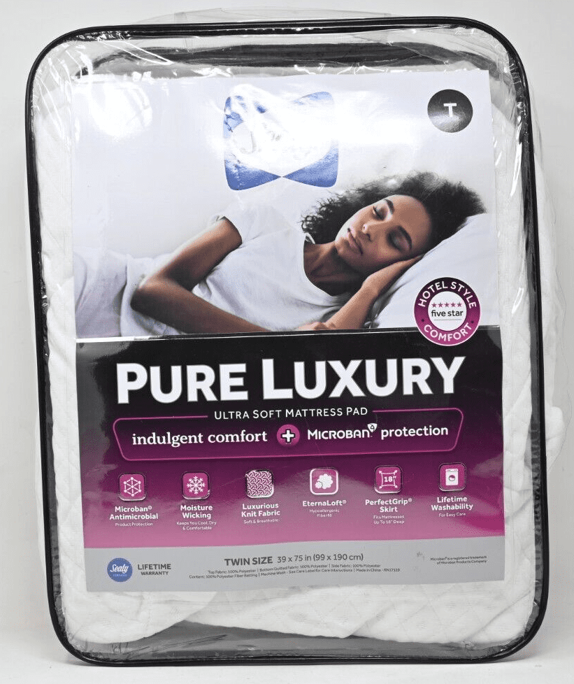 Sealy Sterling Collection Pure Luxury Mattress Pad