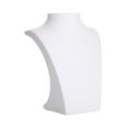 thumbnail image 3 of QccHieUs Jewelry Necklace Display Bust Pendant Organizer Creative Storage Fashion Jewelry White 14x10.5x19.5cm, 3 of 9