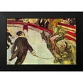 thumbnail image 2 of Toulouse-Lautrec, Henri de 14x11 Black Modern Framed Museum Art Print Titled - At the circus Fernando, 2 of 5