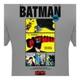 thumbnail image 4 of Playera de Batman para Hombre Oversize Gris Talla CH, 4 of 6
