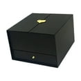thumbnail image 1 of Caja de regalo vacía para arreglos florales con cajón, versátil y reutilizable, 25 x 23,5 x 15,5 cm Negro, 1 of 9