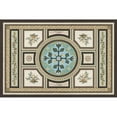 thumbnail image 2 of Vess, June Erica 18x13 Gold Ornate Wood Framed with Double Matting Museum Art Print Titled - Chateau Panel II, 2 of 4