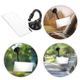 thumbnail image 3 of Miangastore Car Rearview Mirror Large View Reflective Anti-glare Wide Angle Rearview Mirror Reflective Sucker Mirror for Car (Rectangle), 3 of 9