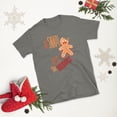 thumbnail image 2 of Funny Gingerbread Christmas Shirt | Unisex Holiday Graphic Tee | Gifts & Stocking Stuffers (Charcoal, S), 2 of 4