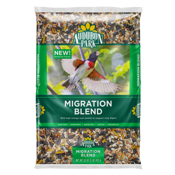 Audubon Park Migration Blend Wild Bird Seed, Dry, 2 lb. Bag