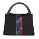 thumbnail image 1 of Easygdp Neon Psychedelic Giraffe Bolsa de Almuerzo Insulada Reutilizable, Bolsa de Mano y Bandolera para Oficina, Trabajo, Viajes, 1 of 6