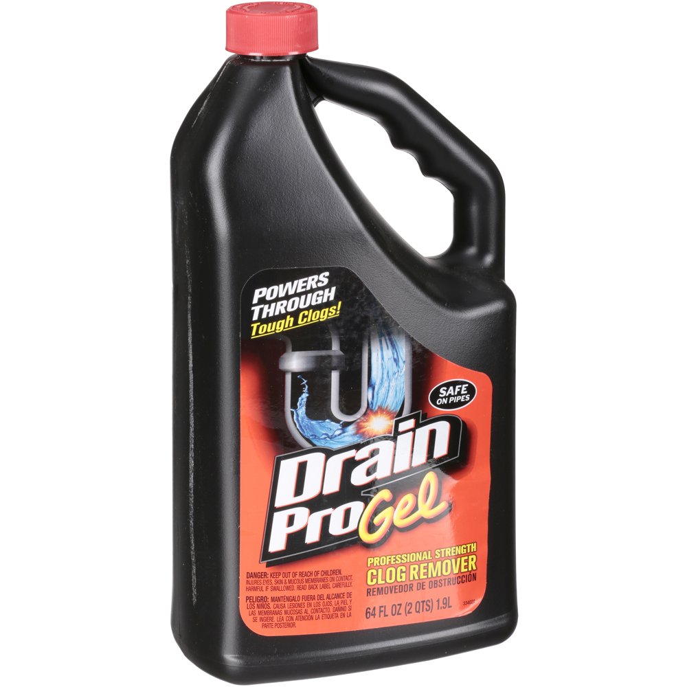 Drain Pro Gel Professional Strength Clog Remover 64 fl. oz. Bottle