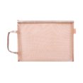 thumbnail image 1 of VBXOAE Transparent Nylon Mesh Book Bag Stable and Spacious Handheld Storage for Stationery,Toys Documents with Secure Zipper Closure, 1 of 3
