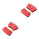 thumbnail image 4 of Matsuzay 2 Pieces Pot Handle Holder Cover Non-slip Silicone Simple Safe Color Insulation Solid Clip Sleeve Household for Home Using Rojo sin agujero 2Conjunto, 4 of 6