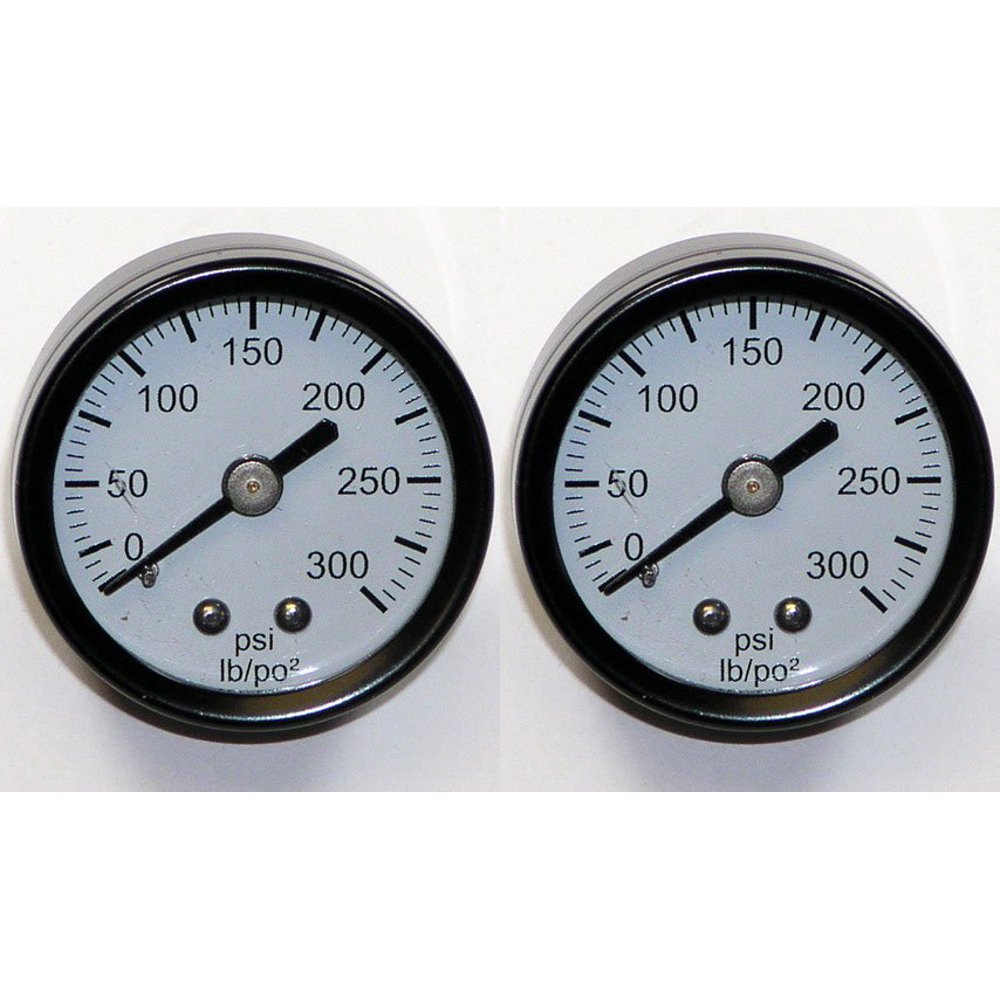 DeWalt D55141 Air Compressor (2 Pack) Replacement Pressure Gauge A171662PK