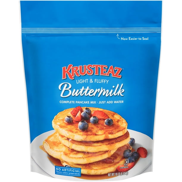 Krusteaz® Light & Fluffy Buttermilk Complete Pancake Mix 10 lb. Bag