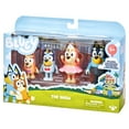 thumbnail image 4 of Bluey "The Show" 4-Pack, 2.5-3 inch Figures,  Bluey's family - Bluey, Bingo, Chilli (Mum) and Bandit (Dad), Preschool, Toys for Kids, Ages 3+, 4 of 5