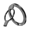 thumbnail image 1 of CNC Phone Finger Ring Holder Magnetic Mount for iPhone 12 13 14 Pro Max (Blue), 1 of 9