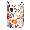 thumbnail image 2 of Kll Autumn Pumpkins Fall Leaves Waterproof Foldable Laundry Hamper Bucket With Handles For Storage Bin,Kids Room,Home Organizer (Small), 2 of 8