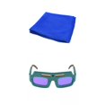 thumbnail image 1 of Gafas de soldador,Gafas de soldadura Solar Auto Oscurecimiento Hombres Soldador,Ojos Gafas Atenuación automática Antirreflejos,Vidrio para soldar Protección para los ojos Solar shamjiam Gafas de soldador, 1 of 8