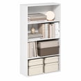 thumbnail image 2 of Furinno JAYA 4-Tier Open Shelving Book Shelf 9.5 x 23.6 x 41.9 White, 2 of 5