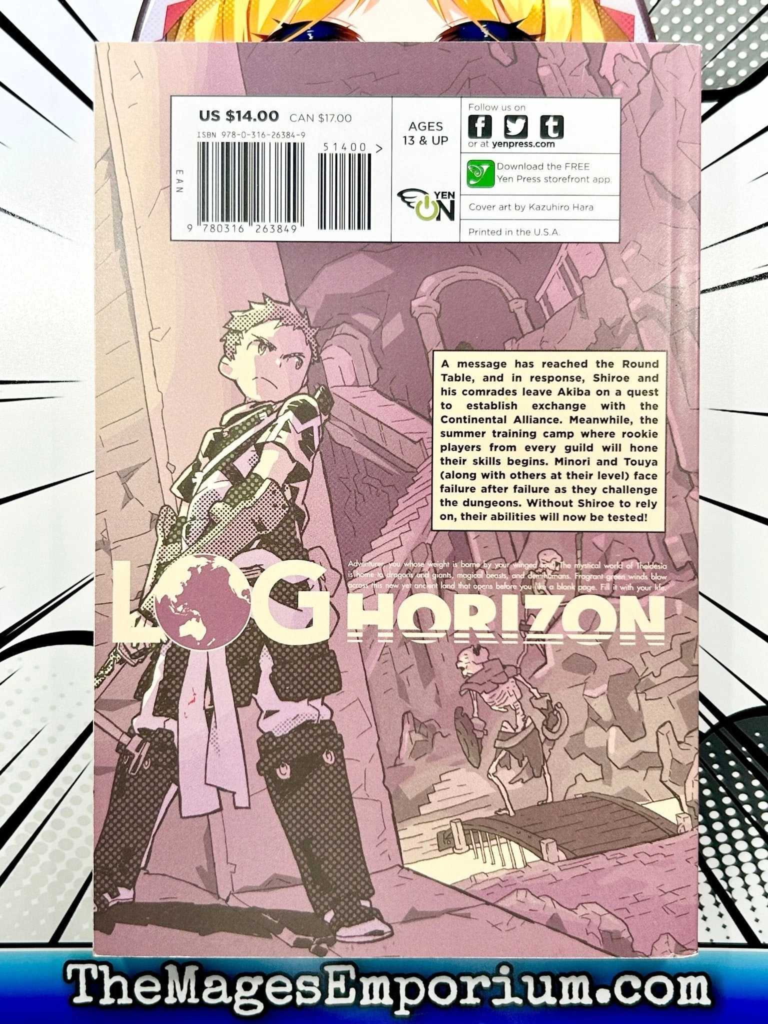 Log Horizon: Games End, Part Light Novel Trinidad and