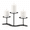 S-3 Candles, variant on Candelabra Fireplace Candle Holder 9 Black Iron For A-9 Candles