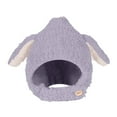 thumbnail image 4 of AWZXDE Toddler Hat Winter Baby Earflap Hat With Adorable Soft Knitted For Boys Girls Cozy Warm Baby Cap Grey, 4 of 4