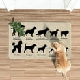 thumbnail image 6 of Dog Front Door Mat 30 X 17 Inch Funny Dog Doormat Indoor Outdoor Entrance Linen Floor Mat Non Slip Rubber Dog Welcome Mats Farmhouse Decor Gifts, 6 of 6