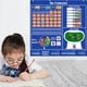 thumbnail image 4 of Calendario de aprendizaje y gráfico de bolsillo meteorológico Calendario de Suministros Actividades diarias Matemáticas para niños Niños Niñas, 4 of 8