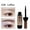 Coffee 02, variant on Erna Professional Henna Eyelash Eyebrow Dye Tint 15-minute Fast Tint Easy Dye Gel Eyelash Kit Semi Permanent Eyebrows Tint Dye Makeup