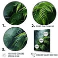 thumbnail image 3 of Designart "Chinese Mountain'S Ferm Adventure I" Ferns Floater Framed Wall Decor, 3 of 5