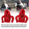 thumbnail image 4 of Protecteur de Manche de Roue Dentée, Couvercle de Pommeau de Roue de Voiture Réutilisable pour Pedicab Noir, Bleu, Rouge, 4 of 8