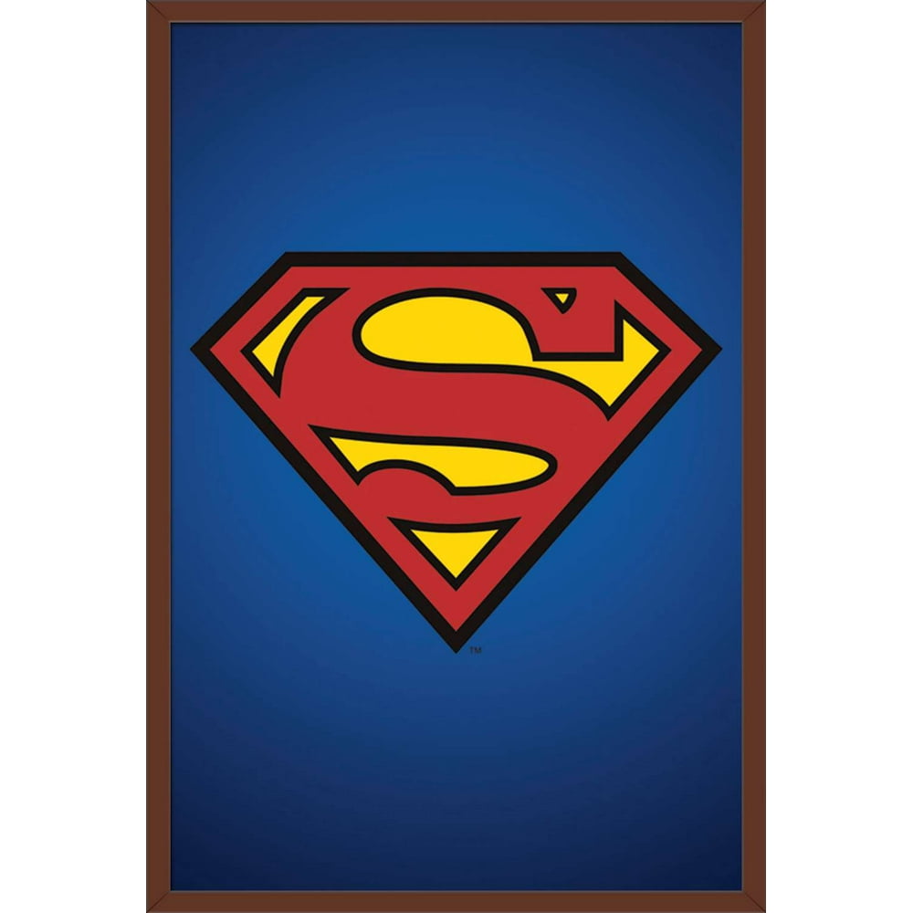 DC Comics - Superman - Shield Poster - Walmart.com - Walmart.com