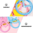 Printable Precision Protractor FOMIYES 3Pcs ABS Pink Protractor Set Clear Scale Angle Tool for School ...
