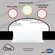 thumbnail image 4 of Almohada Selther Thai Memory Foam Hipoalergénica Sueño Ideal, 4 of 5