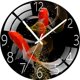thumbnail image 2 of Reloj de pared para sala de estar, reloj de cuarzo creativo silencioso, reloj para dormitorio, reloj colgante de pared sin perforaciones, 2 of 6