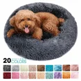thumbnail image 2 of Cama redonda para perros, Perrera larga de felpa para mascotas, casa lavable para gatos, esteras de algodón suave, sofá para perros pequeños y grandes, cesta para perros Chihuahua, cama para mascotas, 2 of 4