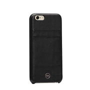 Sena ISA snap on Wallet, Womens all leather wallet case with card slots for the iPhone 6/6s  Black / Rose Gold