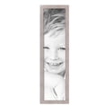 thumbnail image 2 of ArtToFrames 8" x 32" Gray Oak Picture Frame, 8x32 inch Brown MDF Poster Frame (WOM-4300), 4 Pack, 2 of 8