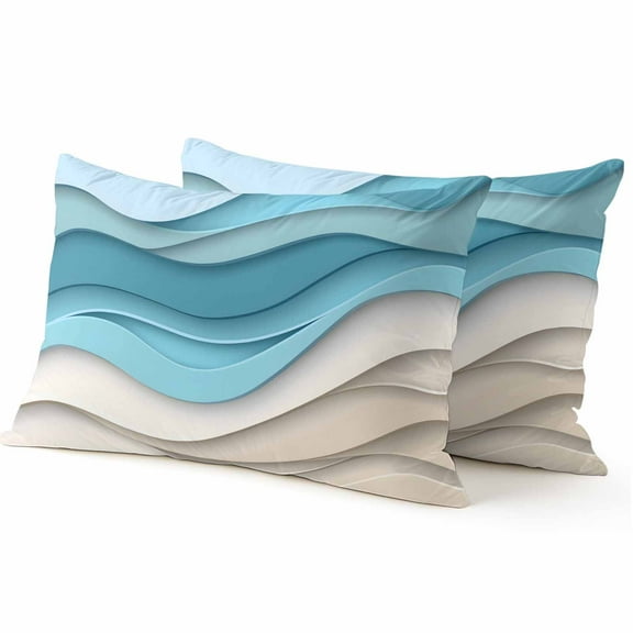 Decorative Throw Pillow Covers 12x20 Inch Set of 2 Home Decor Pillow Cases for Couch, Cushion Case for Living Room Bedroom Bed Car Chair