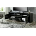 thumbnail image 2 of MMT Modern TV Stand Cabinet, 78.7" Long, Black Gloss, for 65-90 Inch TVs, 2 of 6