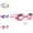 Pink, variant on AsdQ Goggles with Eyelashes, Funny Swim Goggles, Anti-Fog No Leak Swim with Lashes (Pink)