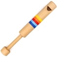 thumbnail image 4 of Children Wooden Whistle Flute Pull Push Whistle For Kids Educational Learning Toy, 4 of 7