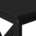 thumbnail image 4 of Yaheetech 3 Tier Console Table X-shape Reinforcement, Black, 4 of 8