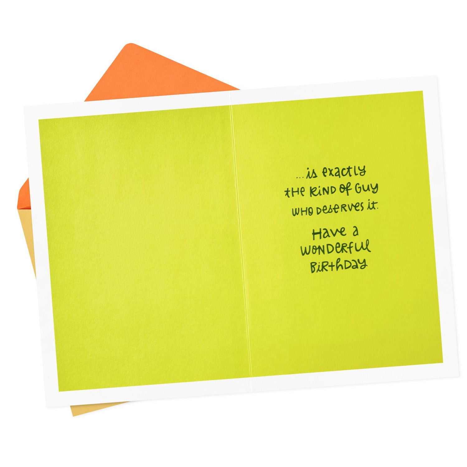 Carte de fête Hallmark pour lui