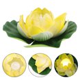 thumbnail image 2 of 3pcs Decorative Floating Pool Light Lotus LED Flowers Lights Pool Candle for Outdoor Festival, 2 of 9