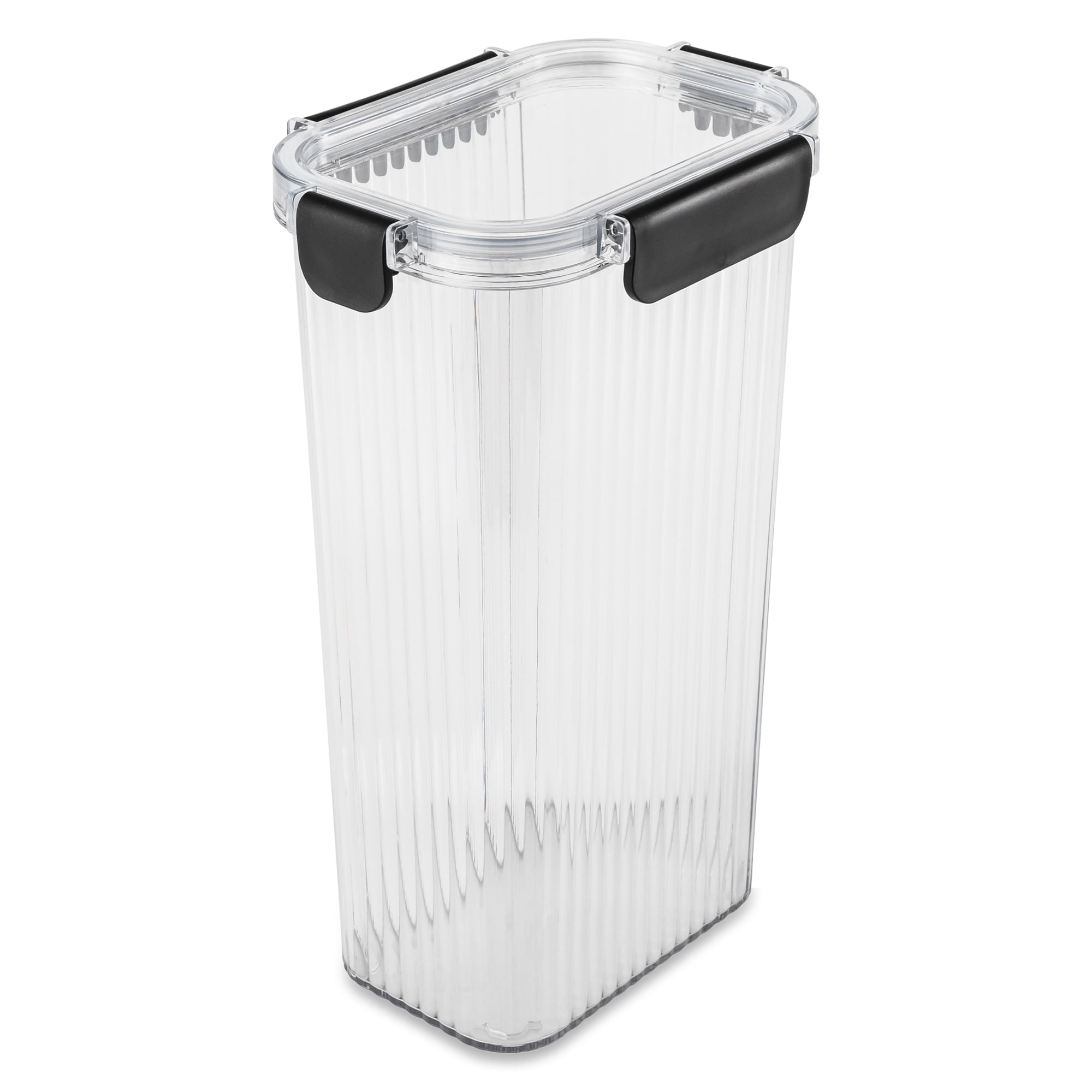 (2 pack) Thyme & Table 9.3 Cup Plastic Pantry Storage Container, Clear