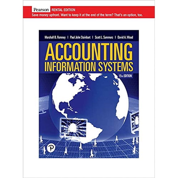Pre-Owned Accounting Information Systems [RENTAL EDITION], 9780135572832, 0135572835, Paperback, 15 edition